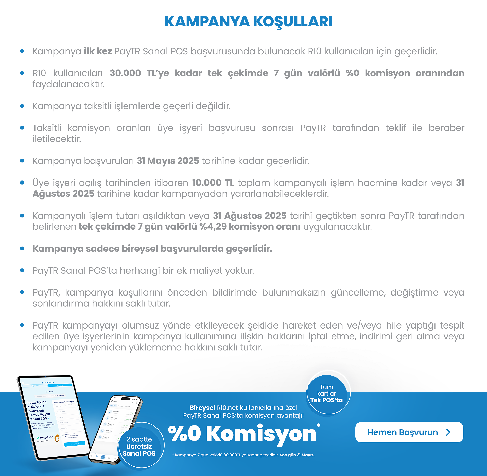 PayTR Kampanyas