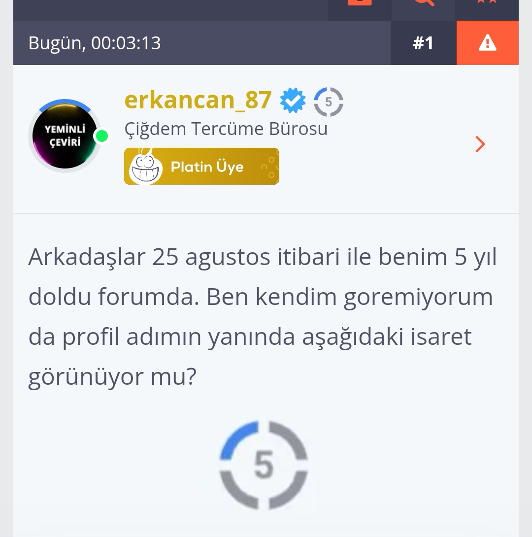 5 yıl işareti görünüyor mu? - R10.net