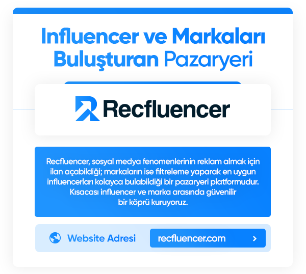 Türkiye'de Tek Yüzlerce Fenomene Reklam Verin - Hem de Komisyon ...