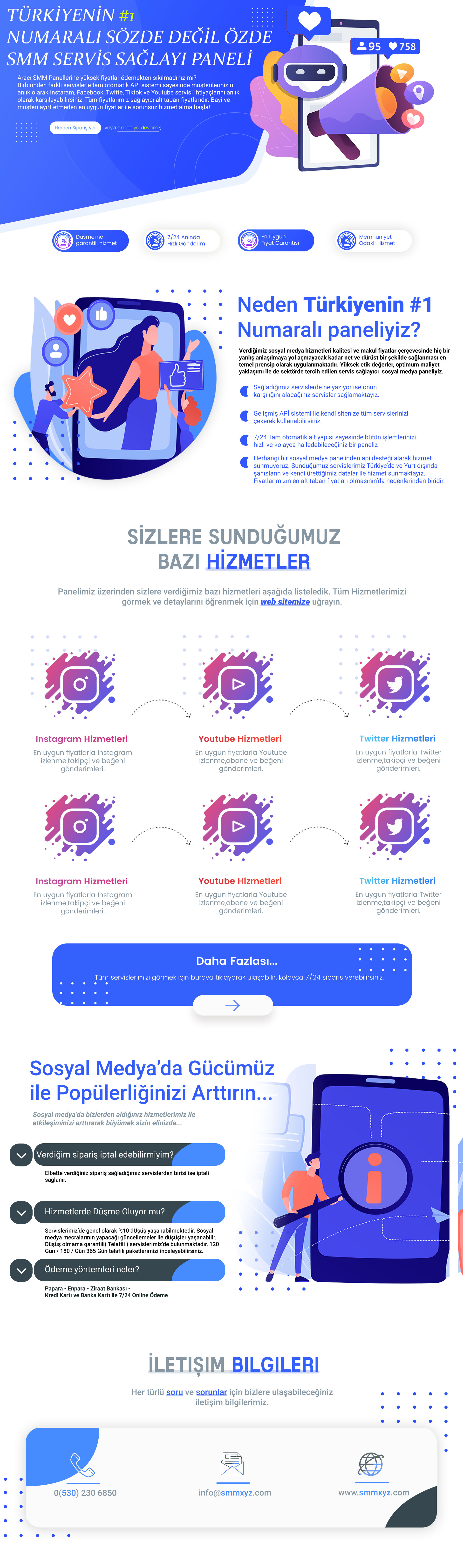 🔥 JET Hızında Anlık Servisler 😉 Türkiyenin Sözde Değil Özde SMM Servis