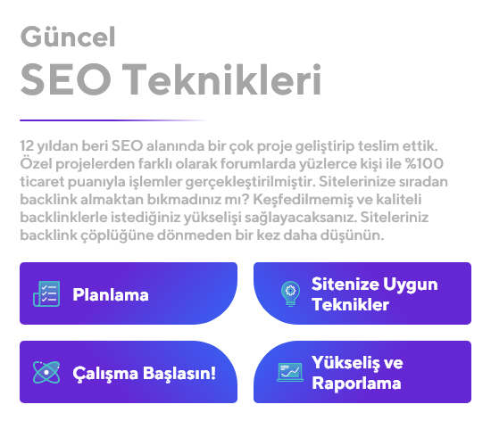 Backlink.TC | 🚀 🔥12 Yllk Tecrbeyle Profesyonel SEO Hizmetleri 🔥 ⭐ Size zel Backlinkler! ⭐