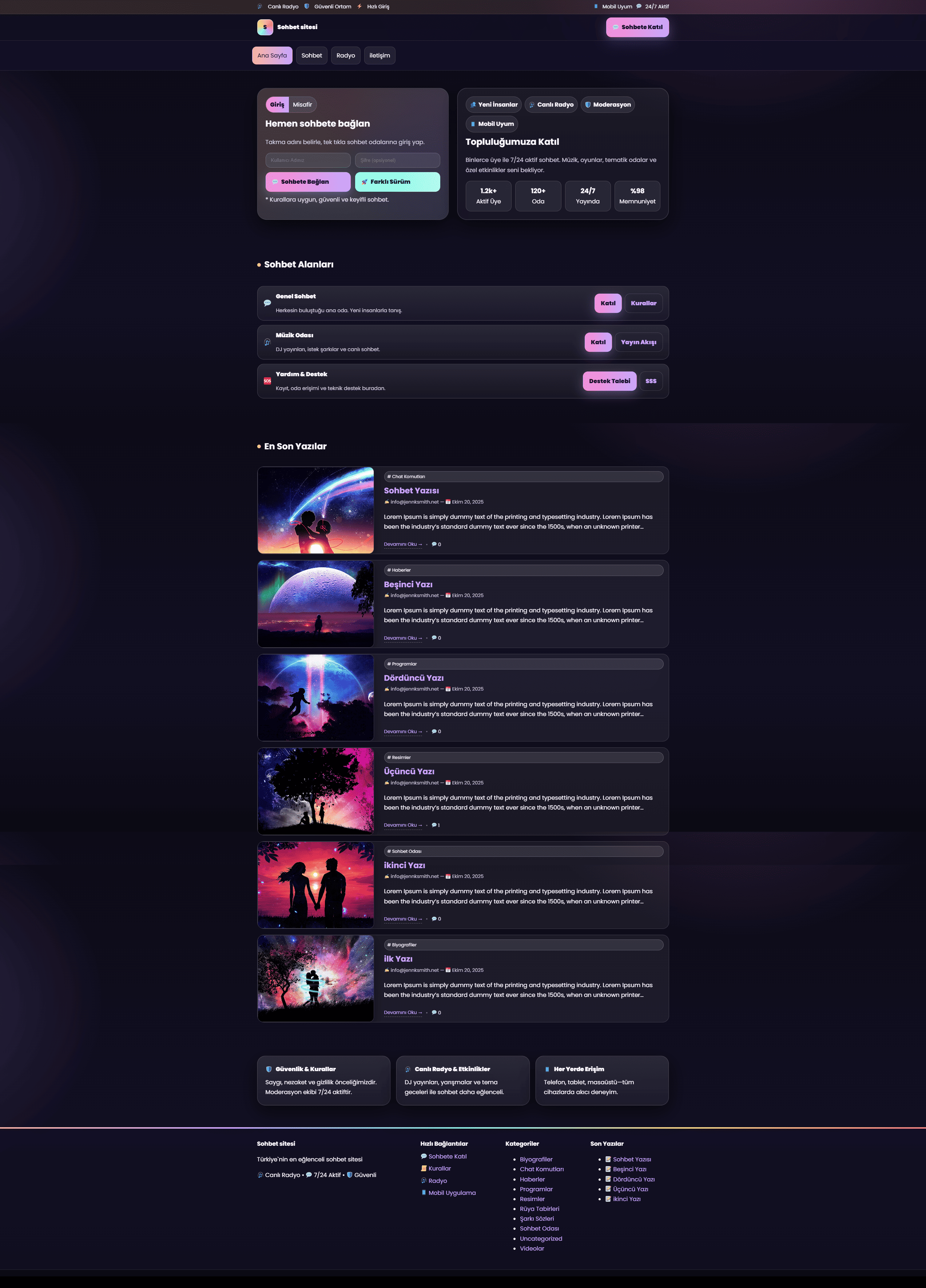 Sen hangi Wordpress Temas�n� Be�endin ?