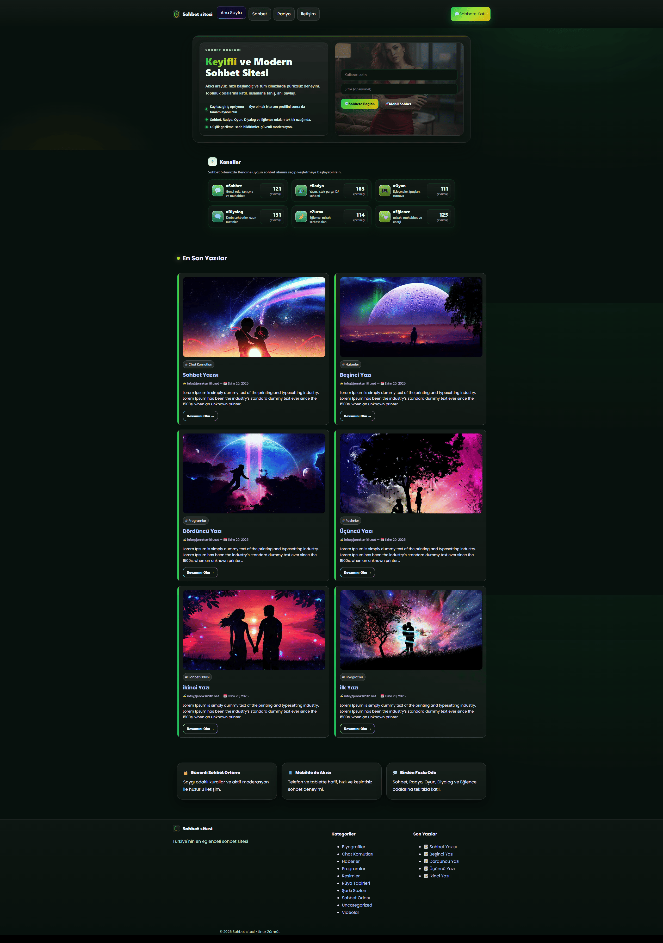 Sen hangi Wordpress Temas�n� Be�endin ?