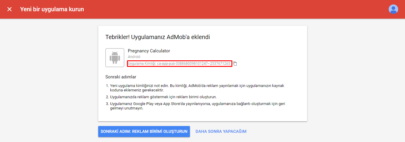 Admob Reklam Birimi Nasil Olu�turulur? | G�rselli Anlat�m