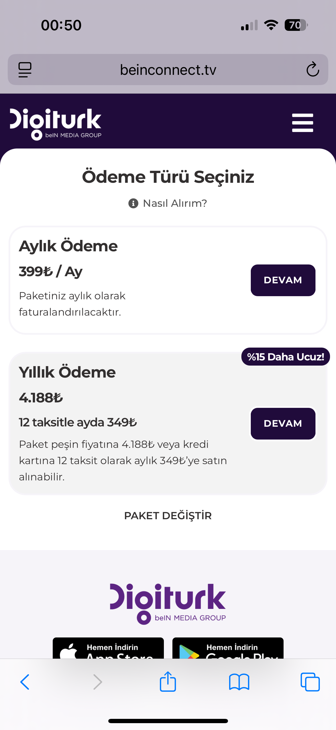 tod mu beinconnect mi? - R10.net